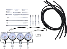 Load image into Gallery viewer, K&L Supply Vacuum Gauge Set - Fuel Pressure - Deluxe 35-3019 - Back View