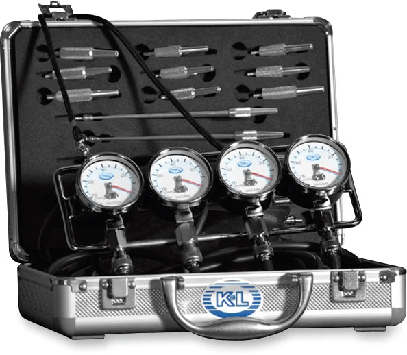 K&L Supply Vacuum Gauge Set - Fuel Pressure - Deluxe 35-3019 - Additional View 6