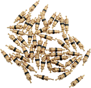 K&L Supply Valve Core - Straight - Gold - 50 Pack 32-8214 - Main Product View