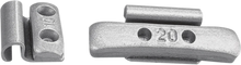 Load image into Gallery viewer, K&L Supply Wheel Weights - Crimp-On - 30 g - GSXR 32-4056 - Side View