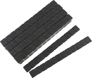 K&L Supply Wheel Weights - Rectangle - Adhesive Stick-On - Black - 360 Pack 32-8124 - Main Product View