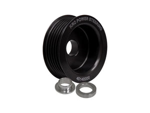KRC Power Steering Alt Pulley 2.5in 6 Rib Fits .59in & .67in Shaft KRC 40140600