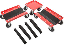Load image into Gallery viewer, Kimpex Sled Dolly Kit - Red/Black 284600 - Main Product View