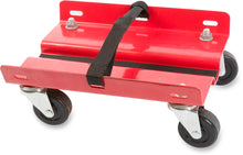 Load image into Gallery viewer, Kimpex Sled Dolly Kit - Red/Black 284600 - Side View