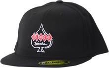 Load image into Gallery viewer, Klock Werks Flexfit® Hat - Black - Small/Medium KWA-CTR LOGO - S|M - Main Product View