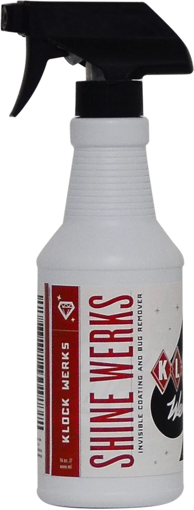 Klock Werks Shine Werks Cleaner - 1 U.S. gal. KWK-SHINE-GAL - Side View