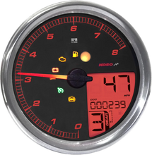 Load image into Gallery viewer, Koso North America HD-05 Multi-Function Meter '14+ BA072000 - Side View