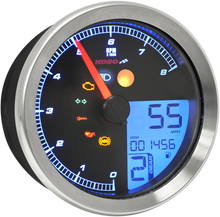 Load image into Gallery viewer, Koso North America Multi-Functional Meter - Silver BA051300 - Main Product View