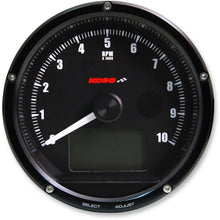 Load image into Gallery viewer, Koso North America TNT-01R Universal Electronic Speedometer/Tachometer - Black Face/Casing BA035K00 - Main Product View