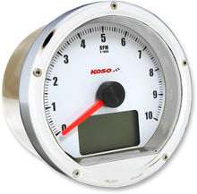 Load image into Gallery viewer, Koso North America TNT-01R Universal Electronic Speedometer/Tachometer - Black Face/Casing BA035K00 - Additional View 5