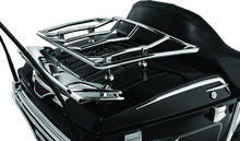 Load image into Gallery viewer, Kuryakyn Multi-Rack Adjustable Trunk Luggage Rack Chrome - Main Product View