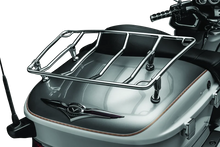 Load image into Gallery viewer, Kuryakyn Multi-Rack Adjustable Trunk Luggage Rack Chrome - Additional View 6