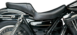 Le Pera Daytona 2-Up Seat - Without Backrest - Smooth - Black - FXR L-547S - Main Product View