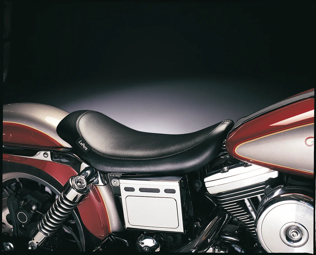 Le Pera Silhouette Solo Seat - Smooth - Black - Dyna '96-'03 LN-851 - Additional View 6