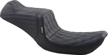 Load image into Gallery viewer, Le Pera Tailwhip Seat - Double Diamond - Black - FXD '99-'03 LN-581DD - Main Product View