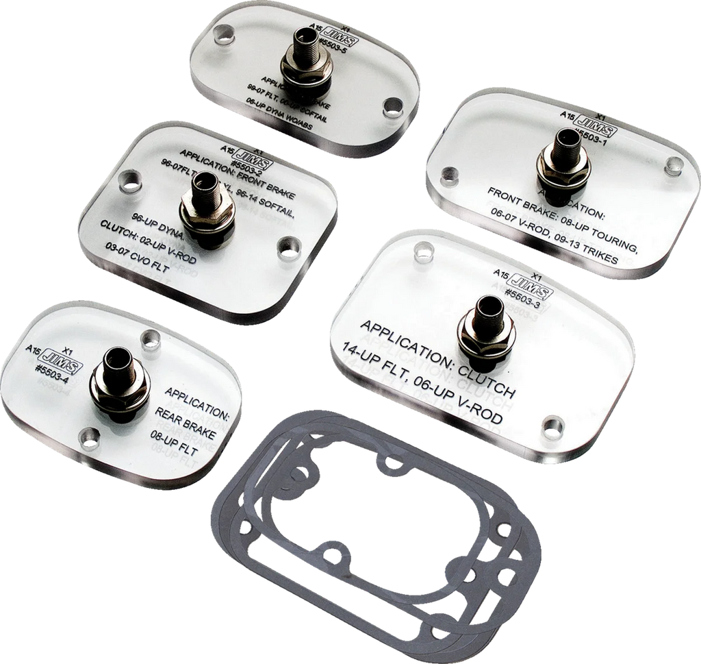 Lid Kit - Front Brake Jims USA 5507 - Side View