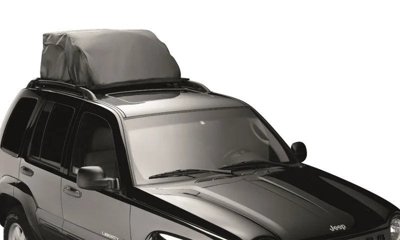 Lund Universal (Aerodynamic Rooftop Storage Bag) Aerodynamic Rooftop Storage Bag - Black - Back View