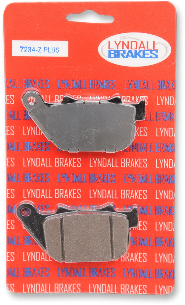 Lyndall Racing Brakes Z-Plus Brake Pads - Sportster 7234-Z+ - Side View
