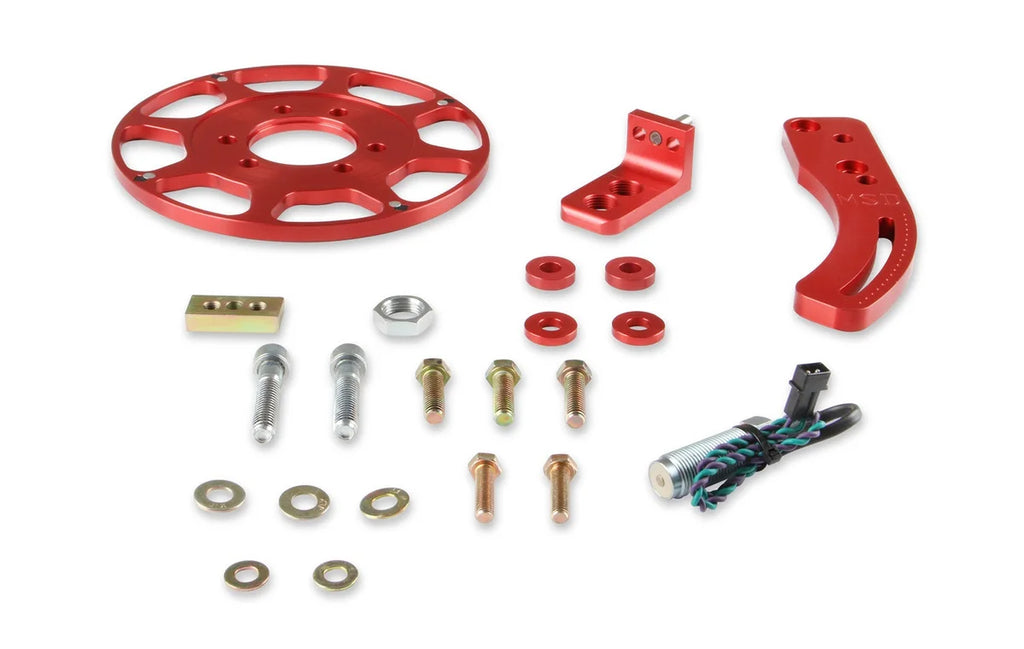 MSD Big Block Chevy - Use with MSD 6/7/8 Series Ignition - Red 8620 - Side View