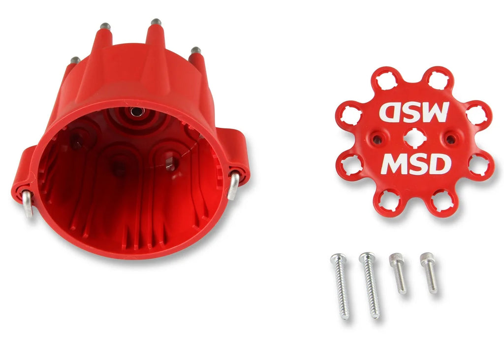 MSD Chevy - Ford - Chrysler MSD Distributors and Original GM Points Distributors 8433 - Side View