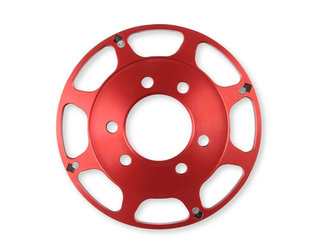 MSD MSD Crank Trigger Wheel Kit - Flying Magnet - Hall-Effect  - SBC - 7 in. 86101 - Back View