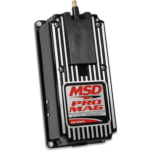 MSD Pro Mag 12/20 Amp Electronic Points Box, Black 81063MSD