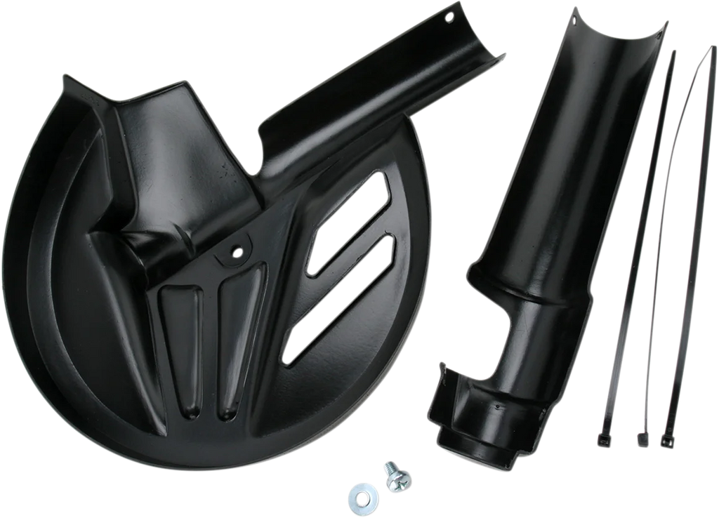 Maier Fork/Disc Guard Kit - Black 596750 - Side View