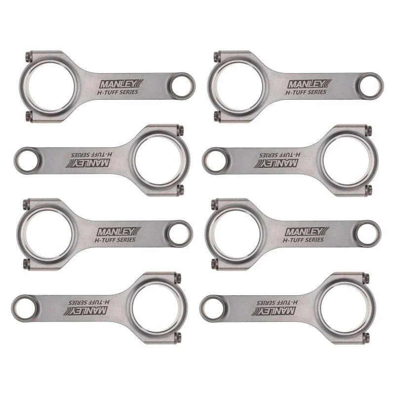 Manley Chevrolet LS 6.125 Length H Tuff Series Connecting Rod Single w/ ARP 2000 Bolts - Additional View 8
