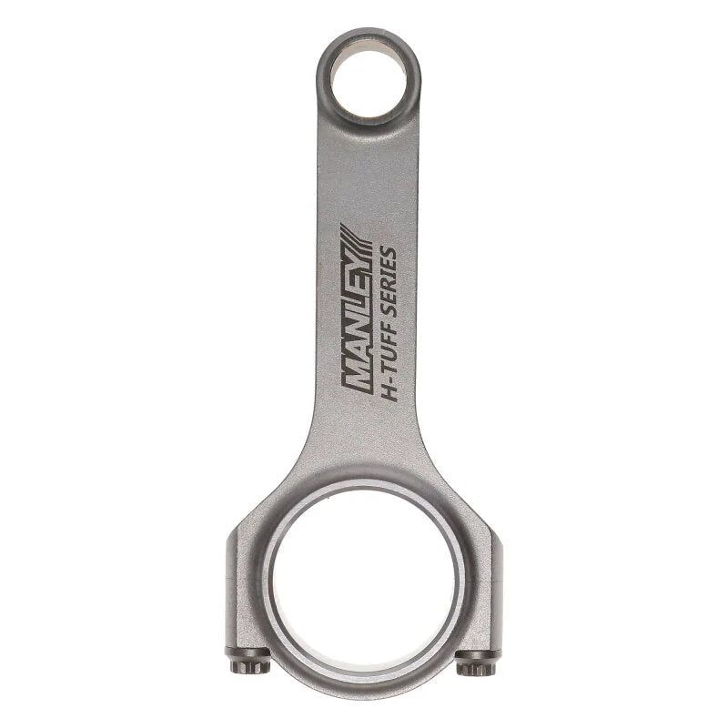 Manley Chrysler 5.7L/6.1L Hemi H Beam Connecting Rod w/ .927 inch Wrist Pins ARP2000 Bolts - Single - Side View