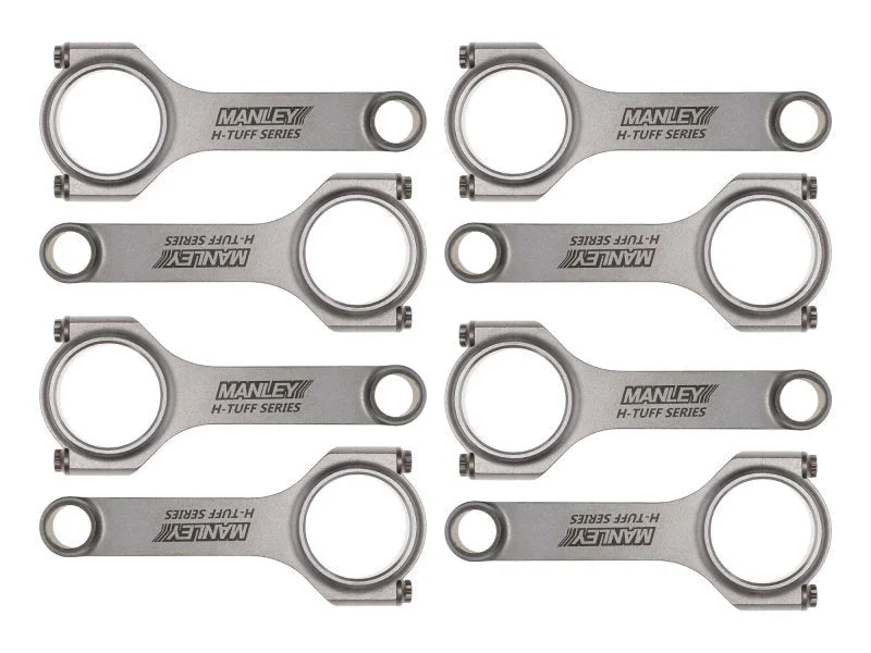 Manley Chrysler 6.2/6.4L Stock Length w/ 24mm Pin H Tuff Connecting Rod Set - Additional View 6