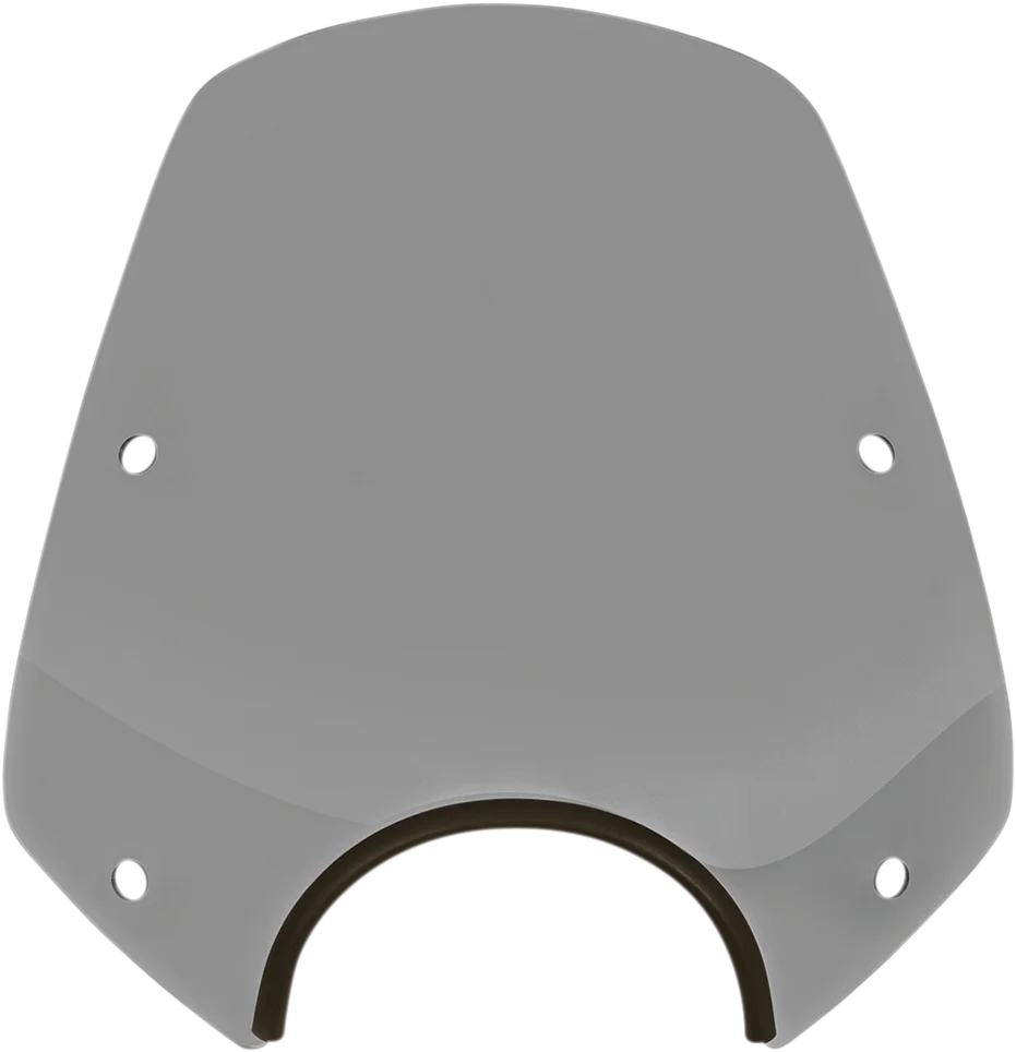 Memphis Shades Del Rey Windshield - Dark Black Smoke MEP50110 - Side View