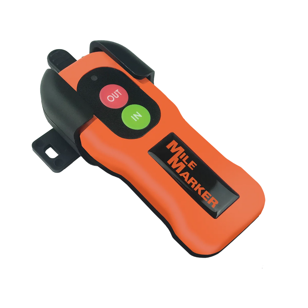 Mile Marker Plug & Play Wireless Remote for Electric Winches 7076 - Side View