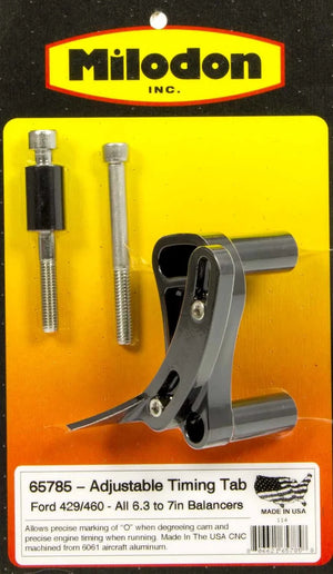 Milodon BBF Timing Pointer - 429-460 All Balancers 65785
