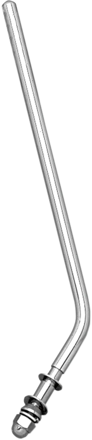 Mirror Stem - Replacement - Die-Cast Mirror - Long - Chrome DragSpecialties 302106-BC412 - Main Product View