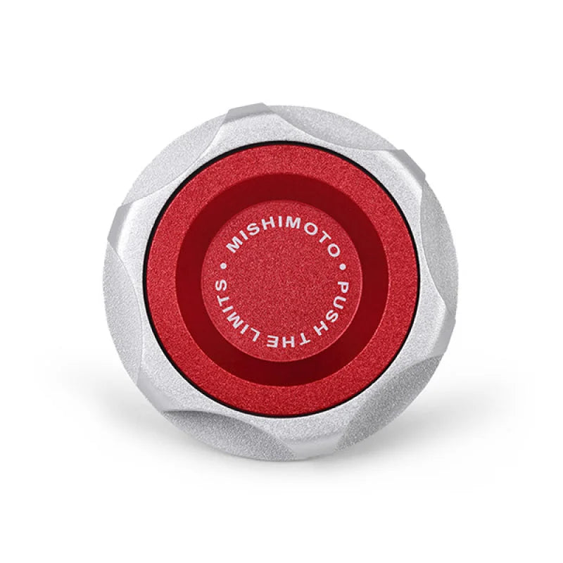 Mishimoto 2015+ Ford Mustang EcoBoost/2013+ Ford Focus ST Oil Filler Cap - Red - Additional View 5