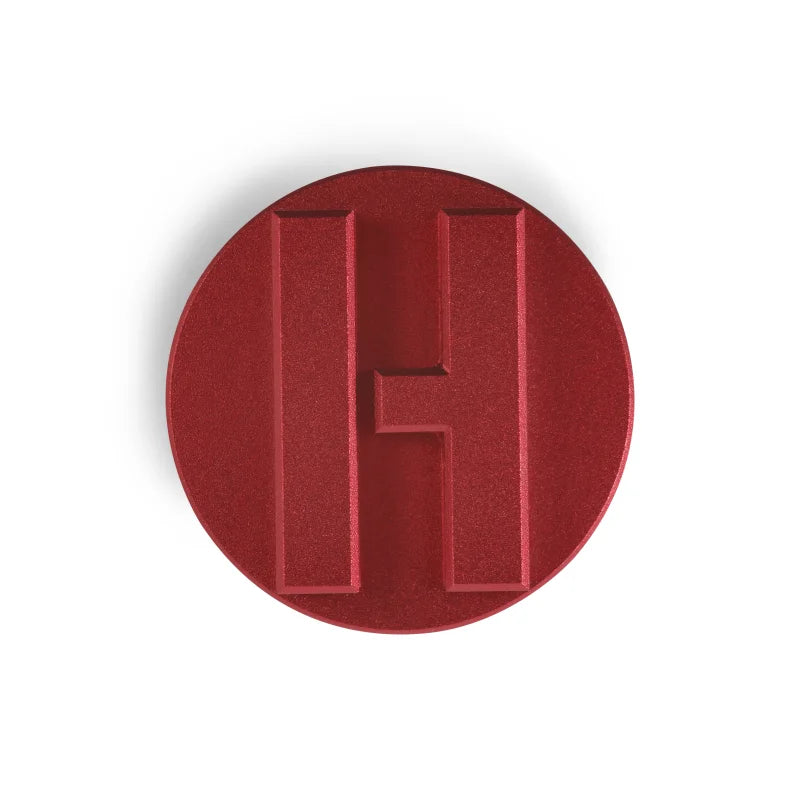 Mishimoto Subaru Hoonigan Oil Filler Cap - Red - Back View
