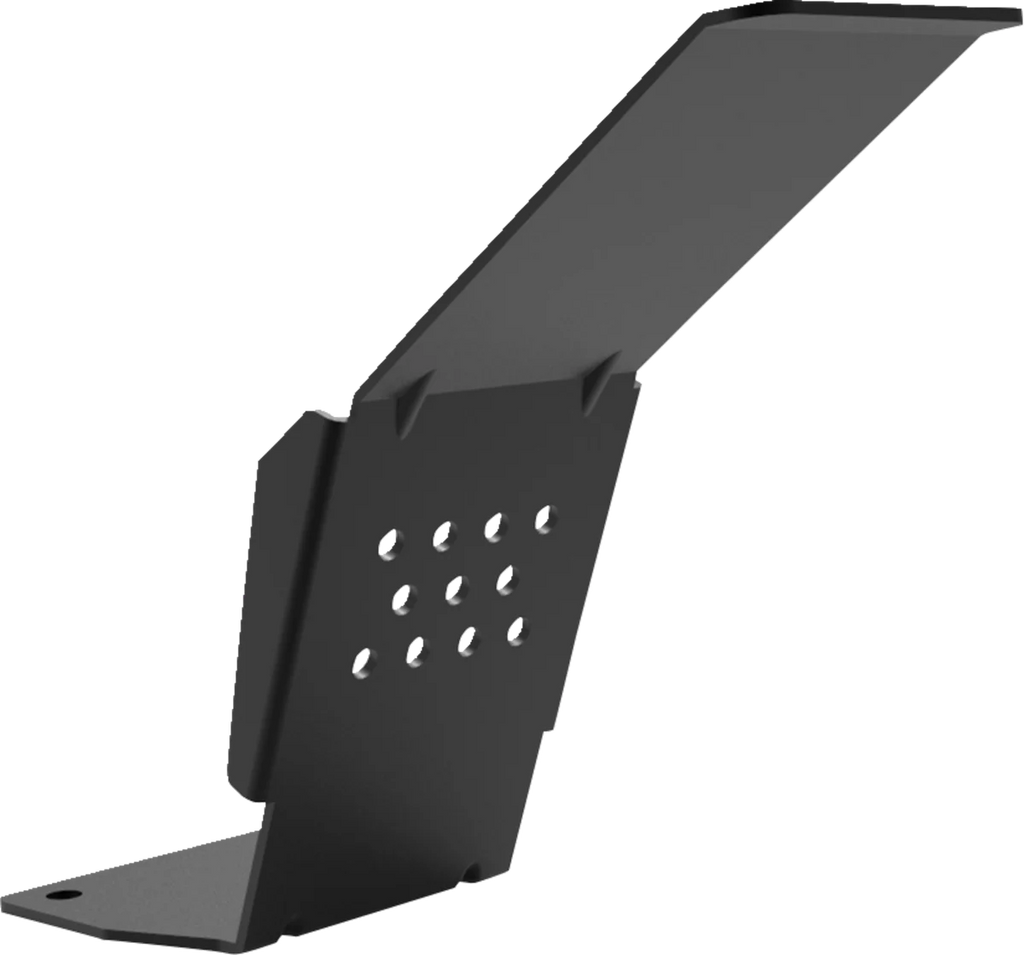 Moose Racing Agroid RS-16 E-Bike Skid Plate - Aluminum X01-E2503 - Side View