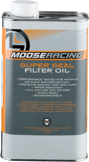 Moose Racing Biodegradable Air Filter Oil - 1L DT-20-04 - Main Product View