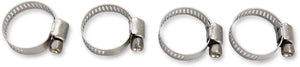 Moose Racing Clamp Hose - Stainless Steel - 10-25 mm - 4-Pack 114-6408 - Main Product View