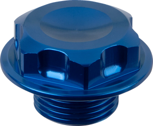 Moose Racing Steering Stem Nut - Blue C23-5241L - Main Product View