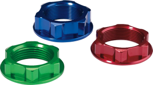 Moose Racing Steering Stem Nut - Green C23-2241GN - Main Product View
