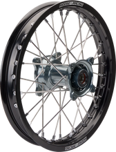 Load image into Gallery viewer, Moose Racing Wheel Assembly - SX-1 - Complete - Rear - Black Wheel/Gray Hub - 19x2.15 MR-21519-BKGY - Main Product View
