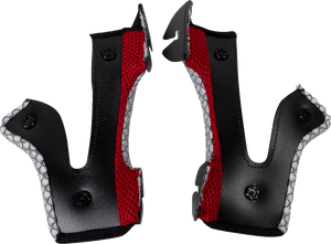 Moose Racing Youth F.I. Cheek Pads - Vaporwave - Gray - Medium 01343626 - Main Product View
