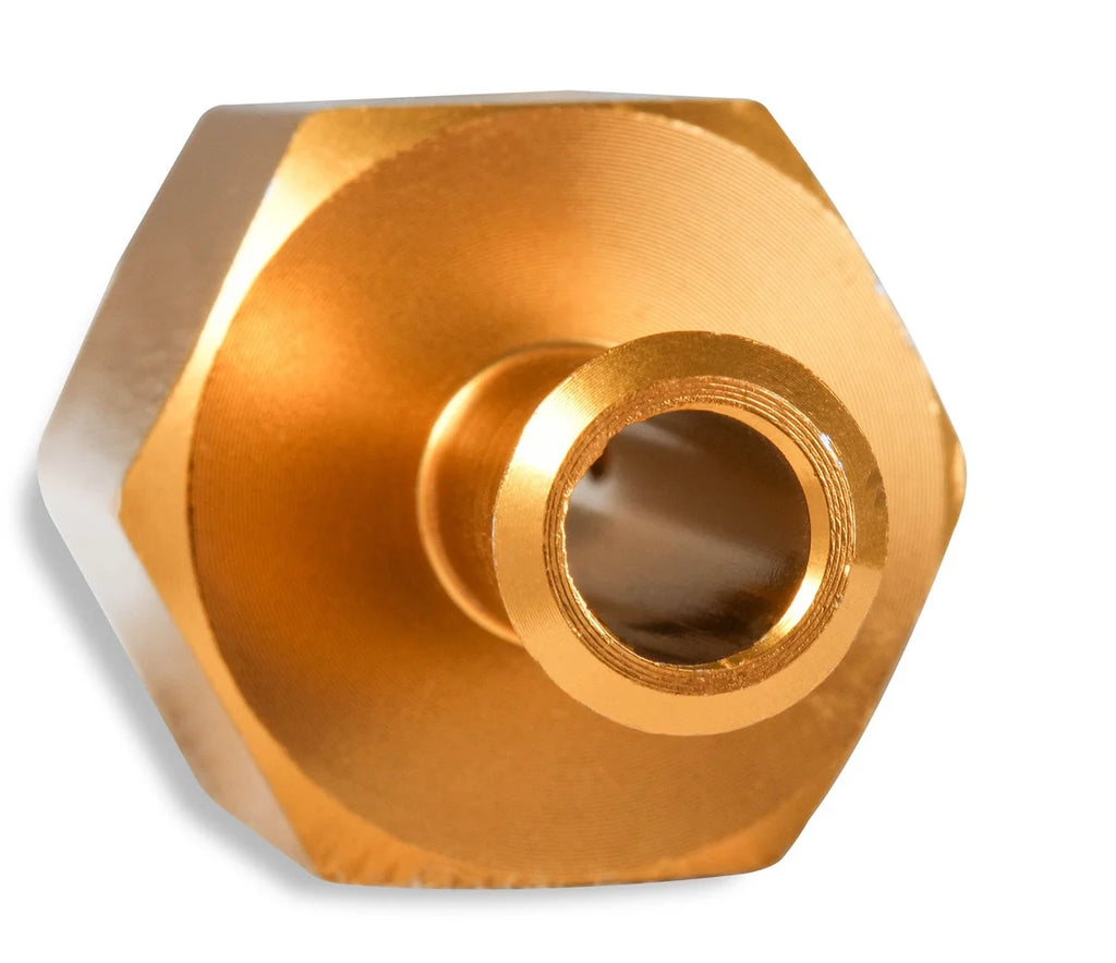 Mr Gasket Fits 3/8 Inch Fuel Hose -1/8 Inch NPT Gauge Port 2975 - Side View