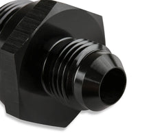 Load image into Gallery viewer, Mr Gasket Mr. Gasket -8 AN, 7/8-20 Carburetor Fittings - Black with Gaskets (2) 491948 - Side View
