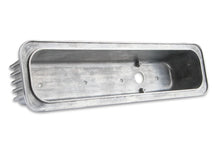 Load image into Gallery viewer, Mr Gasket Mr. Gasket Cast Aluminum Ball Milled Center Bolt Valve Covers - Polished 6856G - Side View