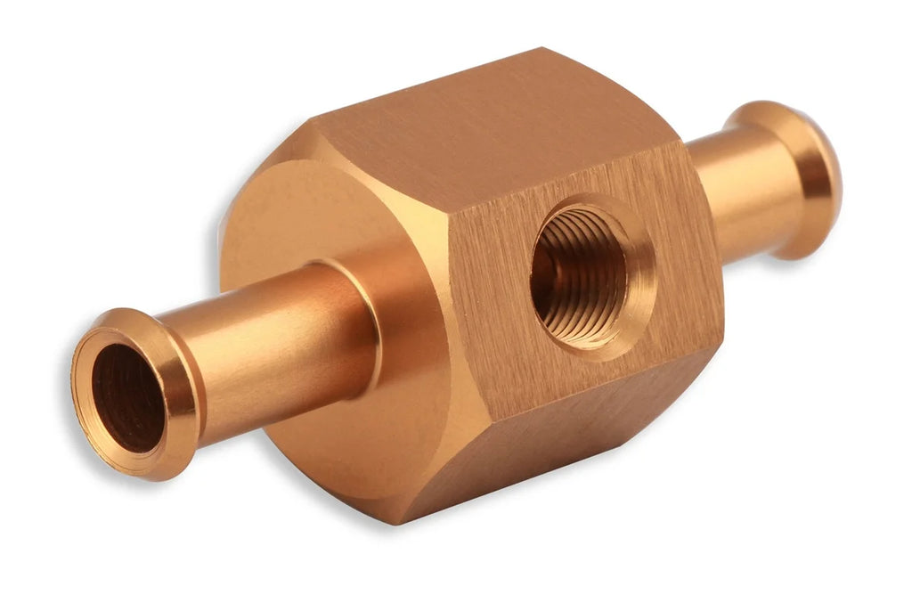 Mr Gasket Mr. Gasket Fuel Block with 0-15 PSI Fuel Pressure Gauge 1560 - Installation View