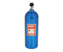 Load image into Gallery viewer, NOS/Nitrous Oxide System 20 lb Nitrous Bottle w/ NOS Blue Finish & Super Hi Flo Valve 14760NOS - Main Product View
