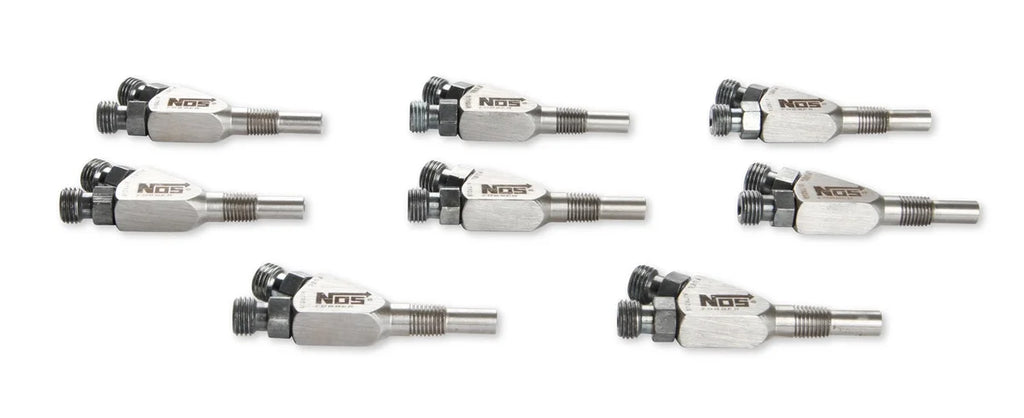 NOS/Nitrous Oxide System 8-Pack Annular Discharge Fogger Nozzle (Stainless Steel) 13700R-8NOS - Side View