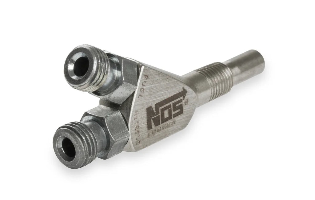 NOS/Nitrous Oxide System 8-Pack Annular Discharge Fogger Nozzle (Stainless Steel) 13700R-8NOS - Back View